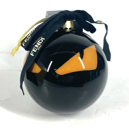 FENDI charm plastic black Xmas Christmas ball logo Christmas Ornament Monster