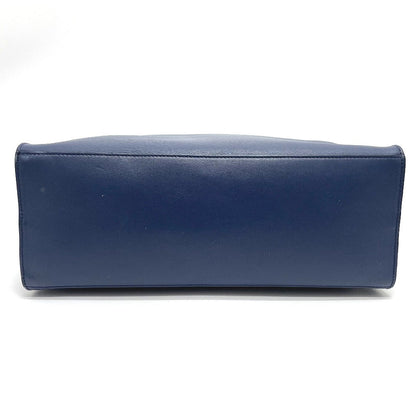 FENDI Business bag 7VA400 leather Navy 2 type handle Briefcase mens