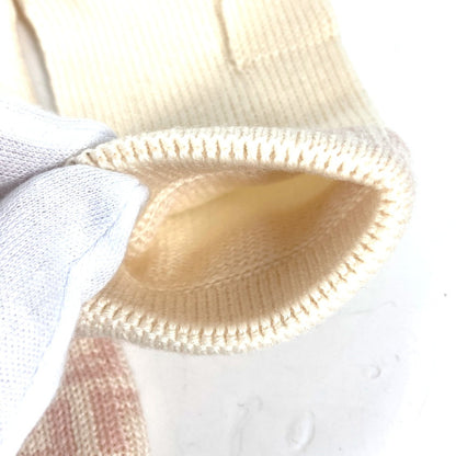 FENDI gloves wool pink Zucca Women