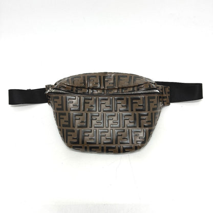 FENDI Sling bag 7VA434 leather Brown Bag Cross Sling Bag Shoulder Bag Zucca mens