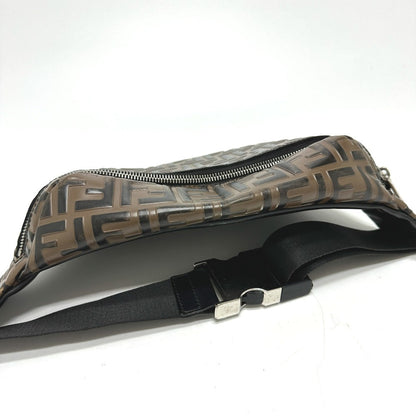 FENDI Sling bag 7VA434 leather Brown Bag Cross Sling Bag Shoulder Bag Zucca mens
