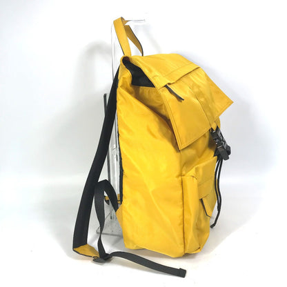 FENDI Backpack 7VZ066 Nylon / leather yellow Fendines mens