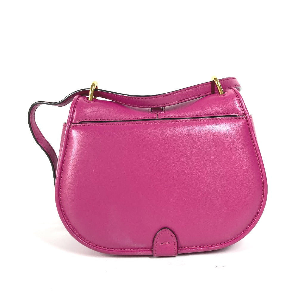 FENDI Shoulder Bag  8BS082  leather purple Come on Small Women