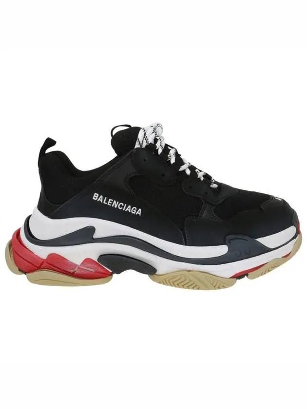 Luxury Balenciaga Trending 2025 Triple S Low Top Sneakers Black