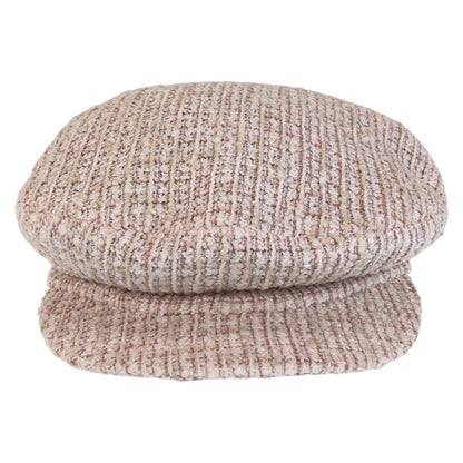 CHANEL Casquette cotton pink COCO Mark M