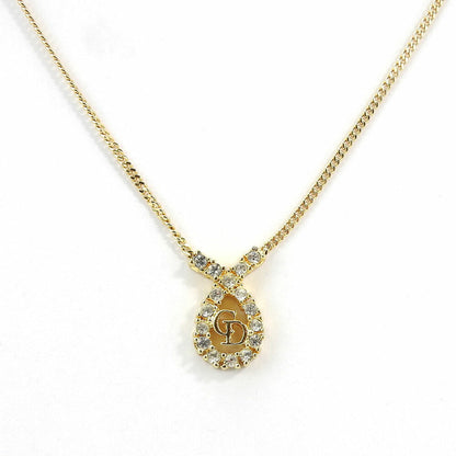 Christian Dior Necklace metal gold Women