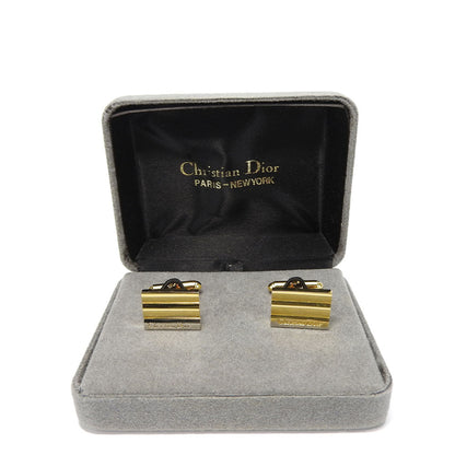 Christian Dior cuffs metal gold mens