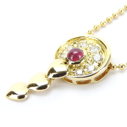 Christian Dior Necklace 18K Yellow Gold, Ruby, Diamond gold Women