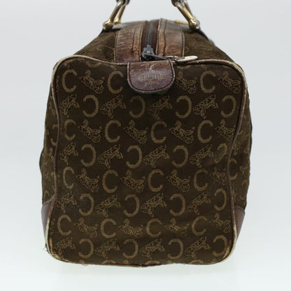 Luxury CELINE C Macadam Canvas Hand Bag Brown  41261