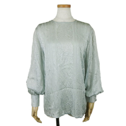 Christian Dior blouse silk Mint green Women M
