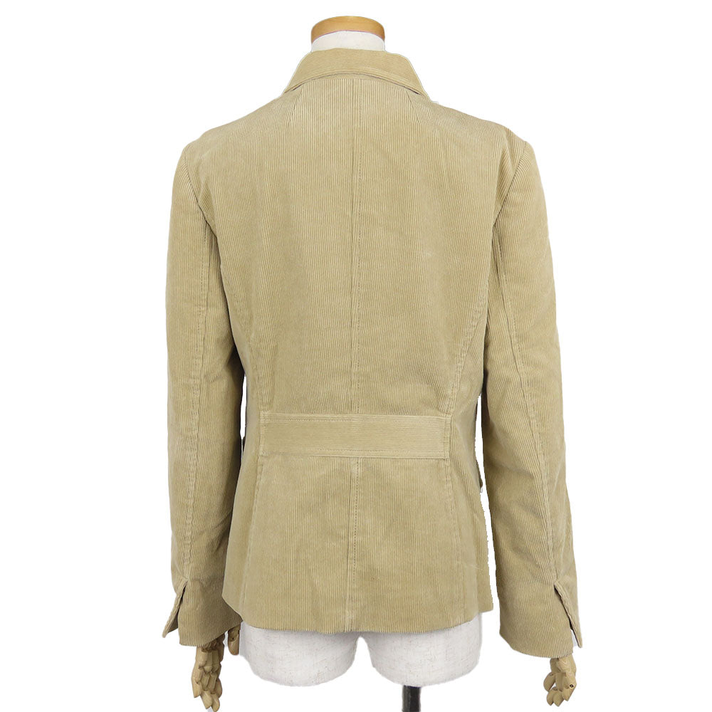 BURBERRY LONDON tailored jacket Corduroy beige Women 38