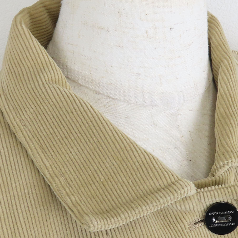 BURBERRY LONDON tailored jacket Corduroy beige Women 38