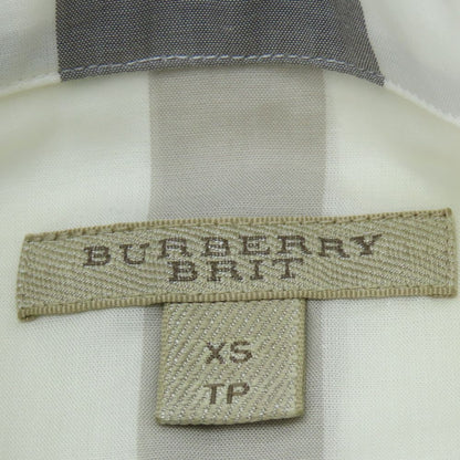 BURBERRY Short sleeve shirt cotton off white Unused storage item Women XS