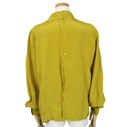 Christian Dior blouse silk mustard Women M