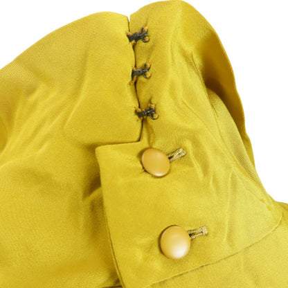 Christian Dior blouse silk mustard Women M