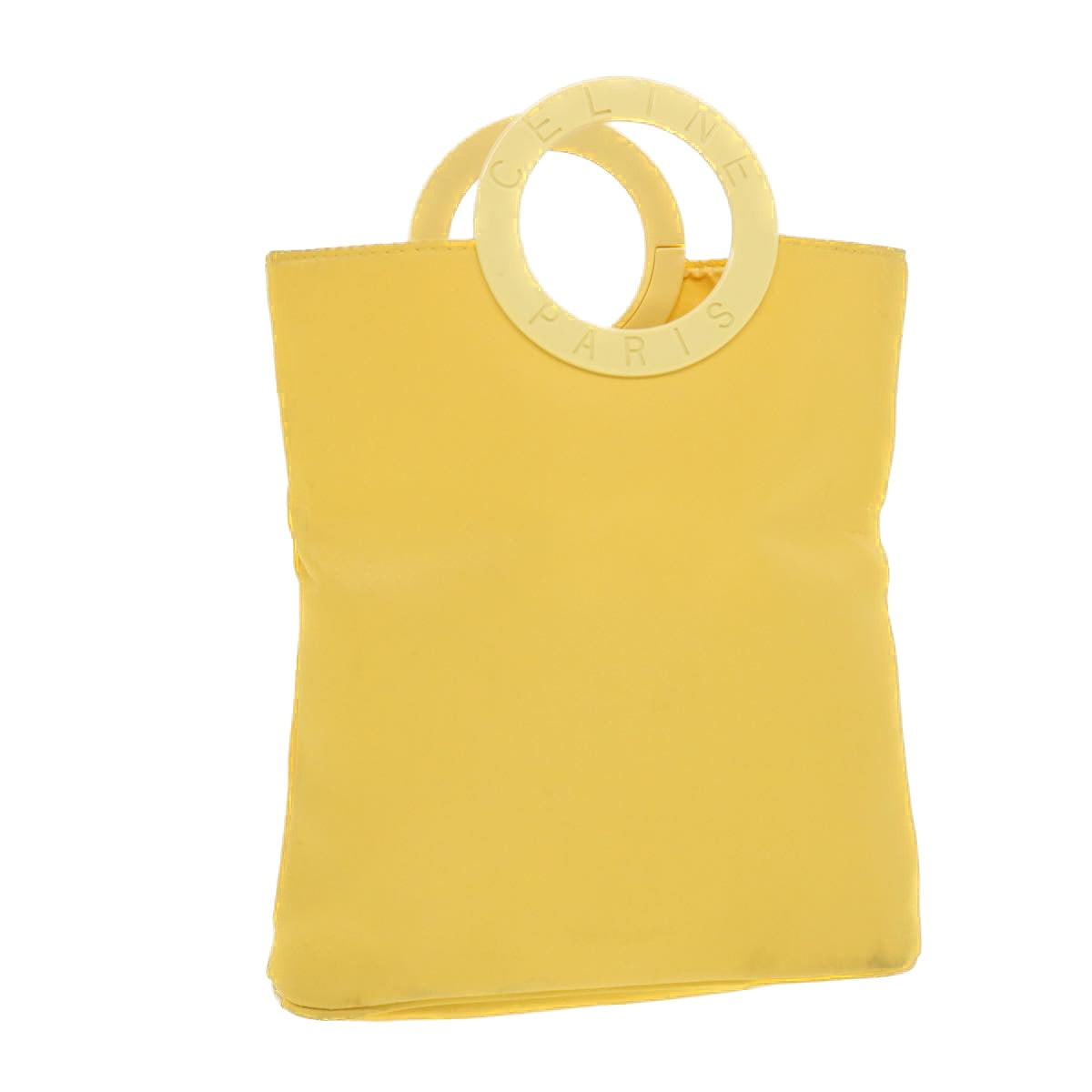 Luxury CELINE Hand Bag Nylon Yellow  42583
