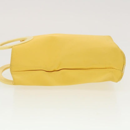 Luxury CELINE Hand Bag Nylon Yellow  42583
