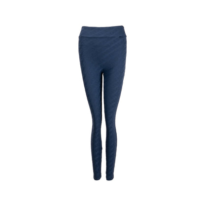 Fendi Size Fendi Logo Leggings Polyamide/Elastane Dark Blue