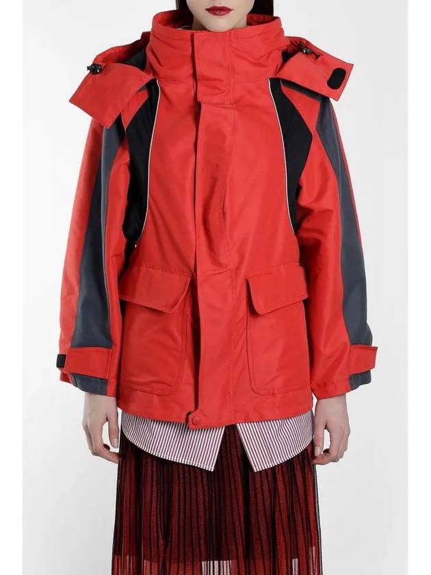 Luxury Balenciaga Trending 2025 Swing Zip-Up Jacket Red