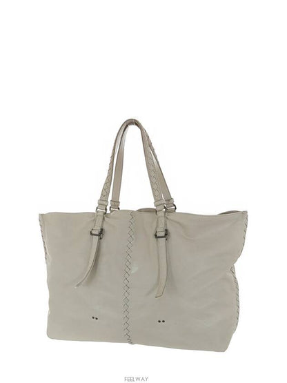 Luxury Bottega Veneta leather big shoulder bag