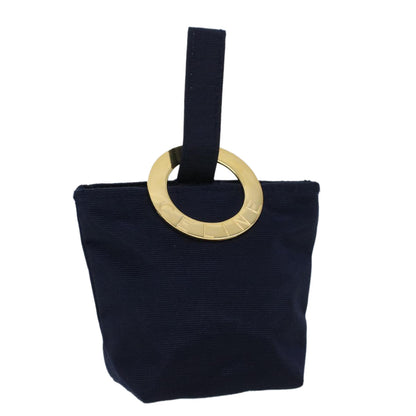 Luxury CELINE Pouch Nylon Navy  44762