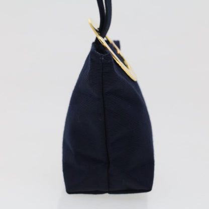 Luxury CELINE Pouch Nylon Navy  44762