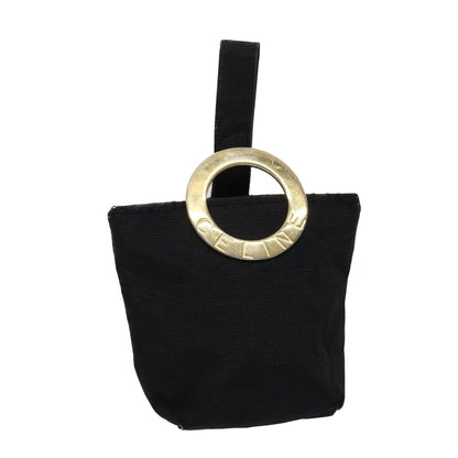 Luxury CELINE Pouch Nylon Black  45637