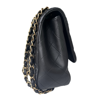 Chanel Timeless/ Classic Flap Jumbo/Large Black with Gold Hardware