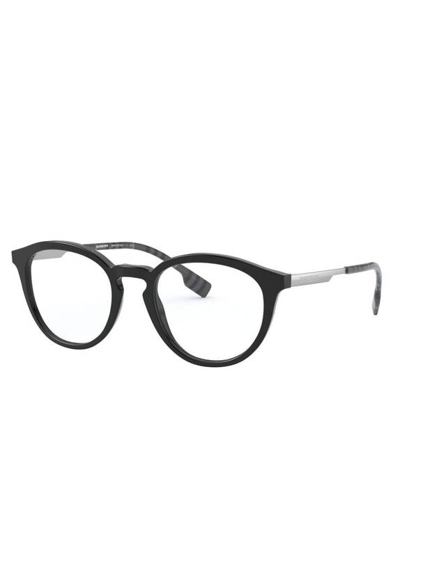 Luxury Burberry Eyewear Blue Light Lens Round Eyeglasses Black