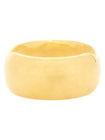 Luxury Balenciaga Trending 2025 engraved logo polished finish ring 765847TZ99G
