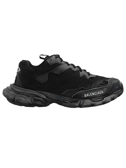 Luxury Balenciaga Trending 2025 Track 3 Low-Top Sneakers Black