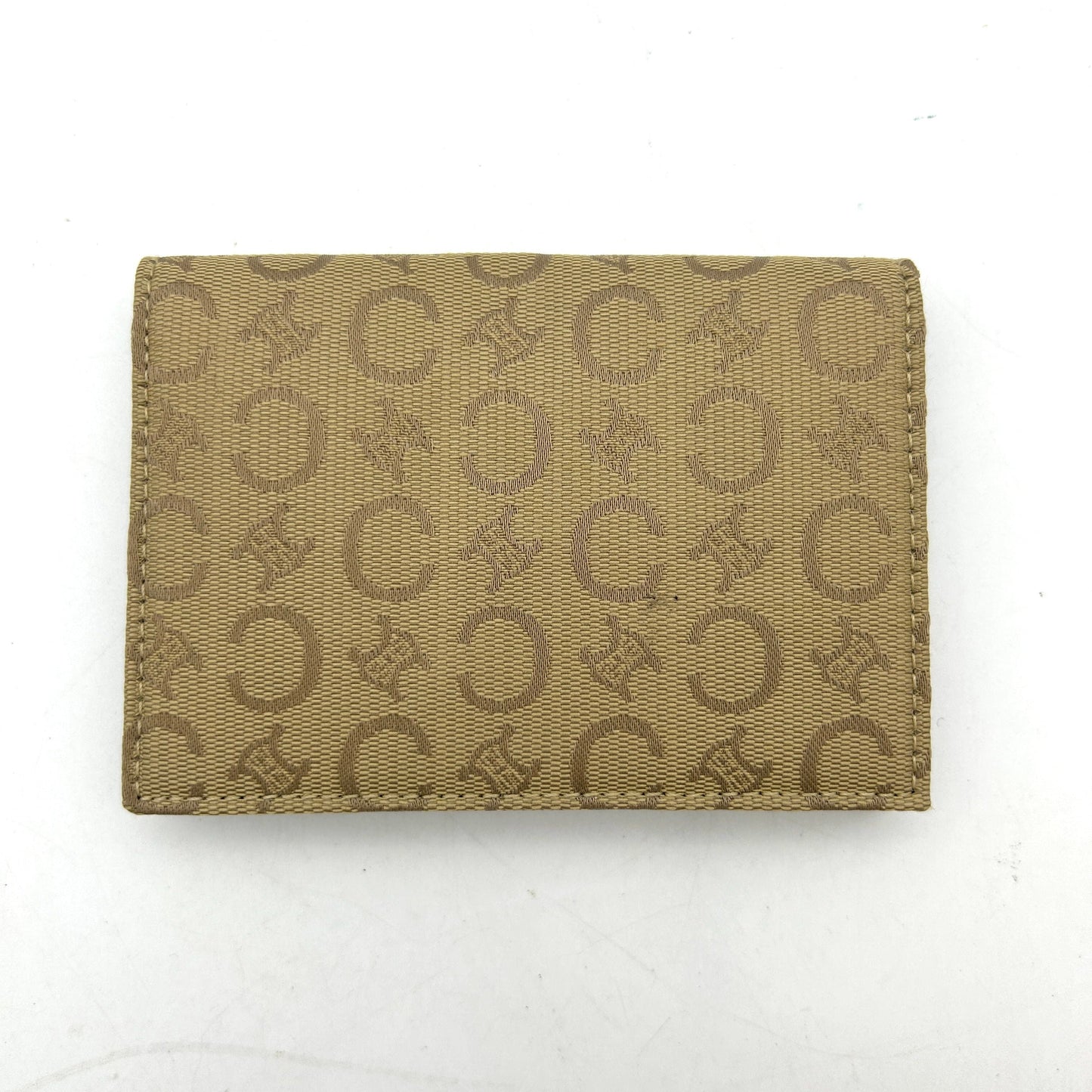 Luxury CELINE | Bags | Luxury CELINE Cc Monogram Denim Wallet In Yellow In Like New Condition ITUA284CJXXO