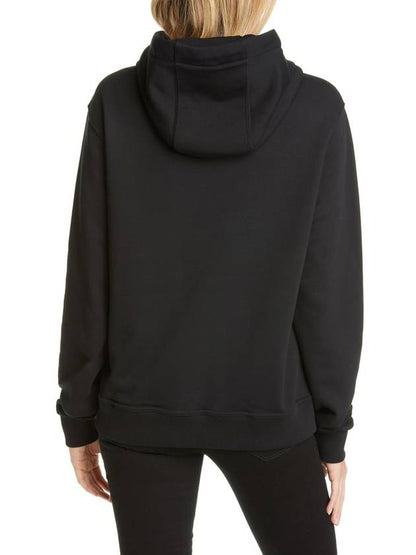 Luxury Burberry Monogram Logo Hoodie Black