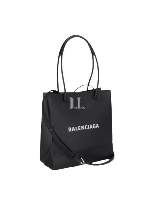 Luxury Balenciaga Trending 2025 Shopping XXS North-South Tote Bag Black