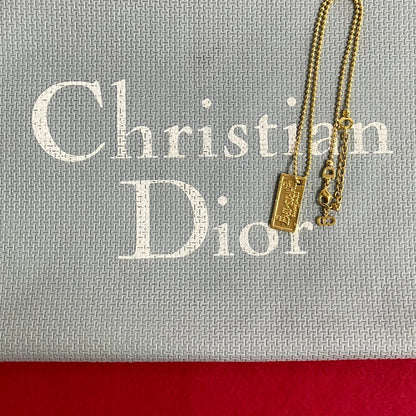 Dior Necklace Gold Plated gold Women