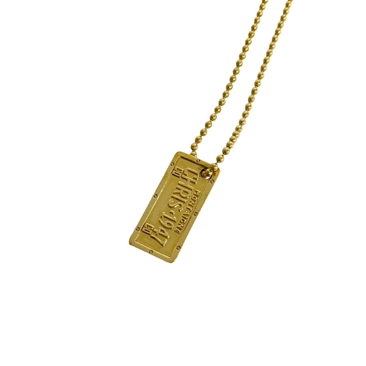 Dior Necklace Gold Plated gold Women