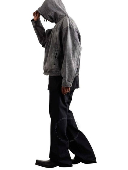 Luxury Balenciaga Trending 2025 Luxury Balenciaga Trending 2025 Straight-Leg Flared Denim Jeans, Waist Size 29"