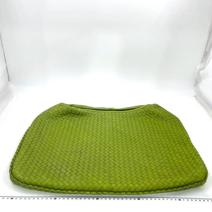 Bottega Veneta Veneta Hobo Maxi Avocado Green Intrecciato Leather Bag 54cm