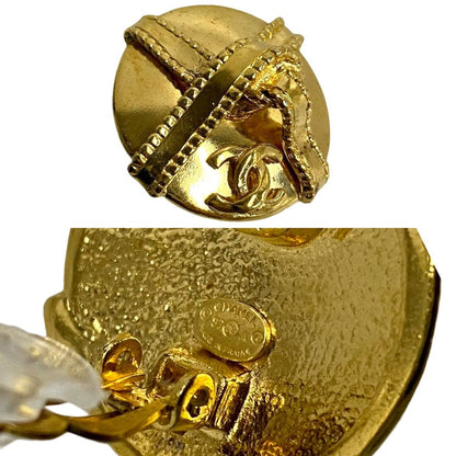 CHANEL Earring Gold Plated gold Women