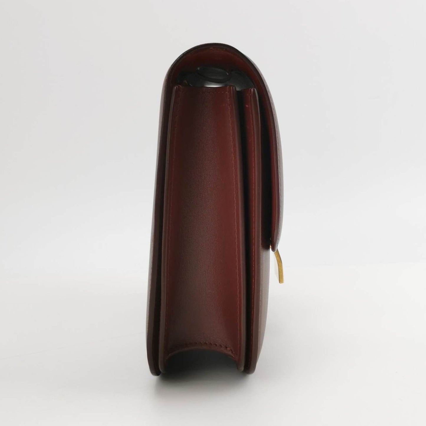 CELINE Classic Flap Burgundy Box Leather crossbody bag