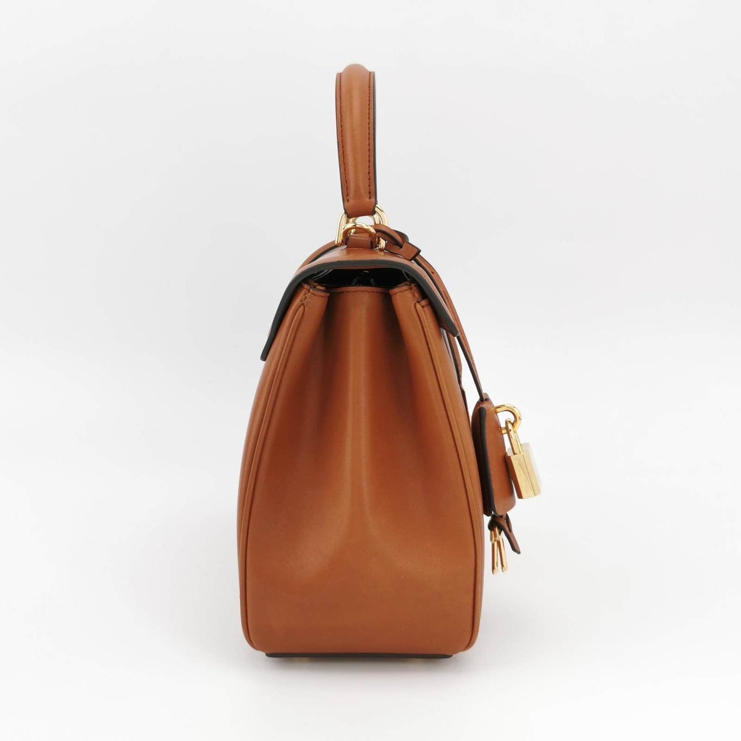Celine 16 Bag Small Caramel Natural Tan Smooth Calfskin Leather