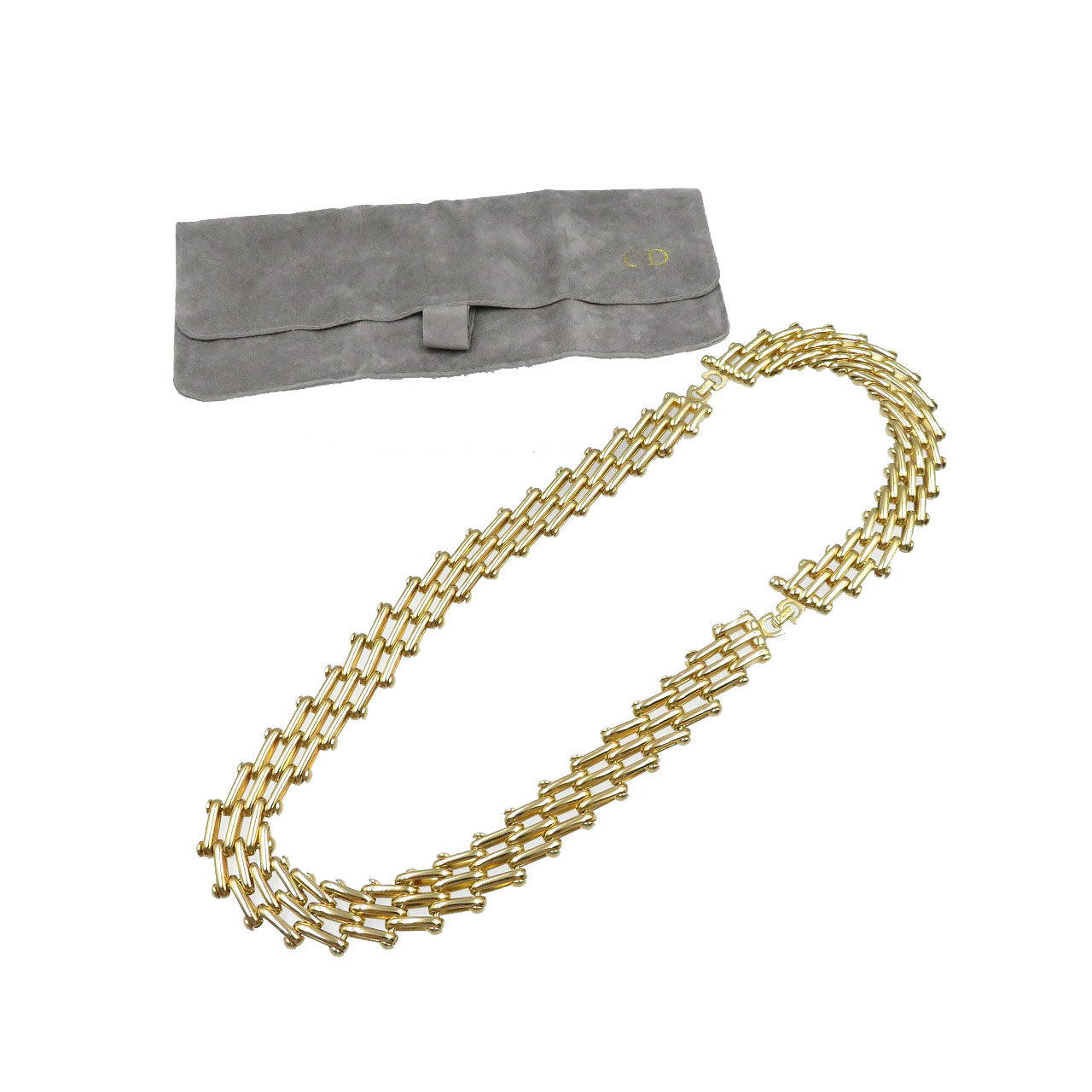 Christian Dior Necklace metal gold Women