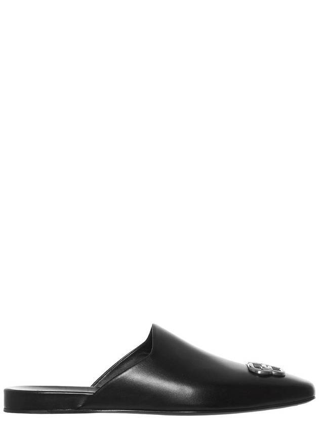 Luxury Balenciaga Trending 2025 Cosy BB Logo Mules Black