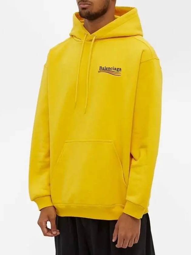Luxury Balenciaga Trending 2025 Political Campaign Medium Fit Hoodie Yellow