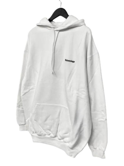 Luxury Balenciaga Trending 2025 BB Logo Oversized Hoodie White