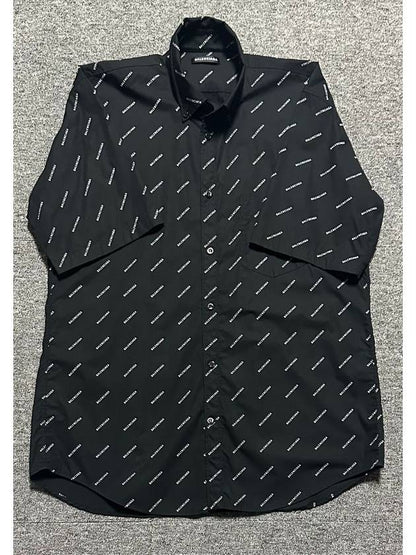 Luxury Balenciaga Trending 2025 Multi logo short sleeve shirt 105