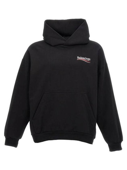 Luxury Balenciaga Trending 2025 Political Campaign Hoodie Black