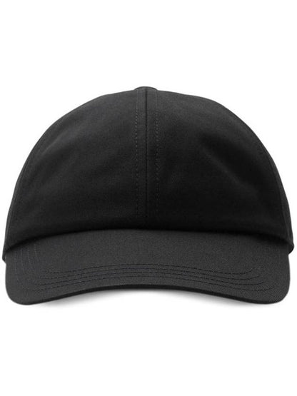 Luxury Burberry Check Lining Base Ball Cap Black