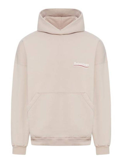 Luxury Balenciaga Trending 2025 Embroidered Logo Cotton Hoodie Light Pink