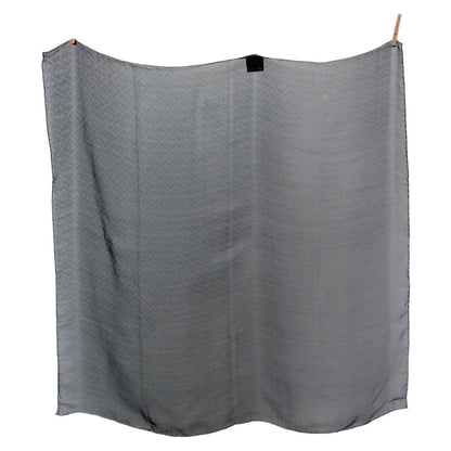 FENDI scarf silk gray Scarf Large Scarf Zucca Women